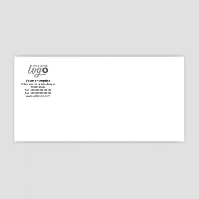 Enveloppes standards No.10 imprimées en couelur